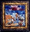 Quilting Patterns, Wall Quilts, Applique Quilt Pattern #NS-700 "Walter & Willie" Size 27"x 26" 